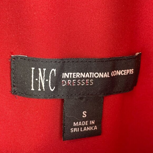 NWT INC International Concepts Metallic Shift Dress Size S - Picture 8 of 10